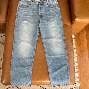 Everlane NWT Rigid Slouch Jeans size 29
